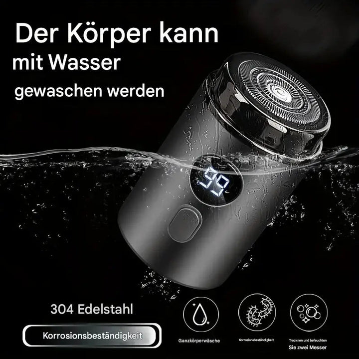 Unisex Mini-Elektrorasierer für präzise Nass- & Trockenrasur. Ideal für glatte Haut und Körperpflege.