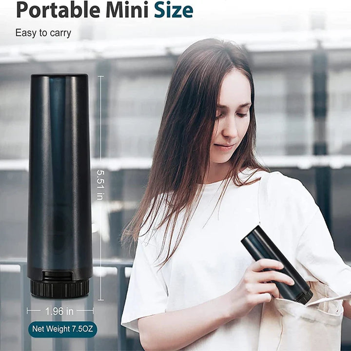 Stilvolles Damen Reisebidet mit USB-Ladefunktion. Garantiert diskrete und hygienische Frische mobil.