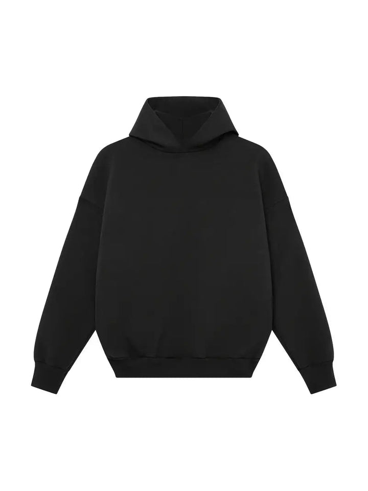Herren Hoodie & Jogger Set: Schwarzer Sportanzug für lässige Männermode und Komfort.