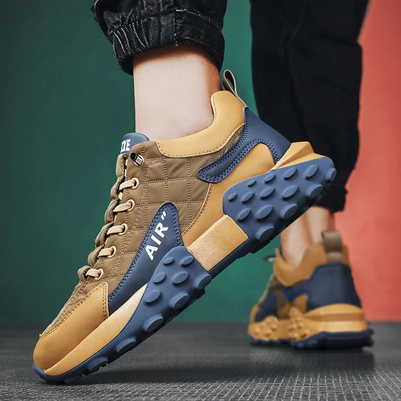 Stylischer Herrenschuh mit innovativer Luftkissensohle für optimalen Komfort und Dämpfung. Perfekt als Alltagsschuhe.