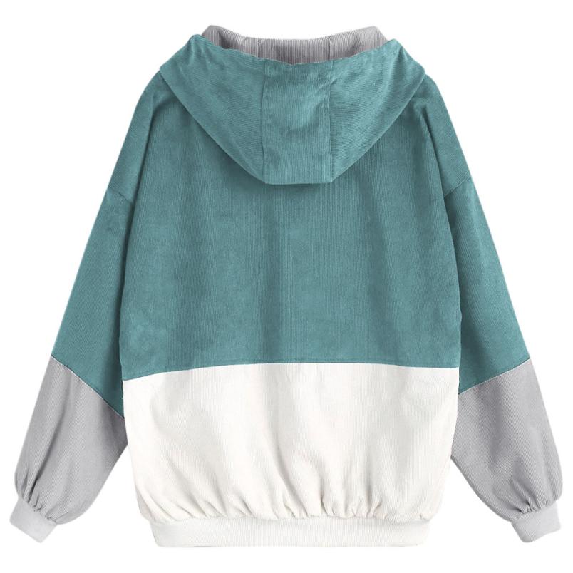 Stilvolle Damen Hoodie-Jacke mit Kapuze. Bequeme Übergangsjacke für den Alltag, perfekt für Frühling & Herbst.
