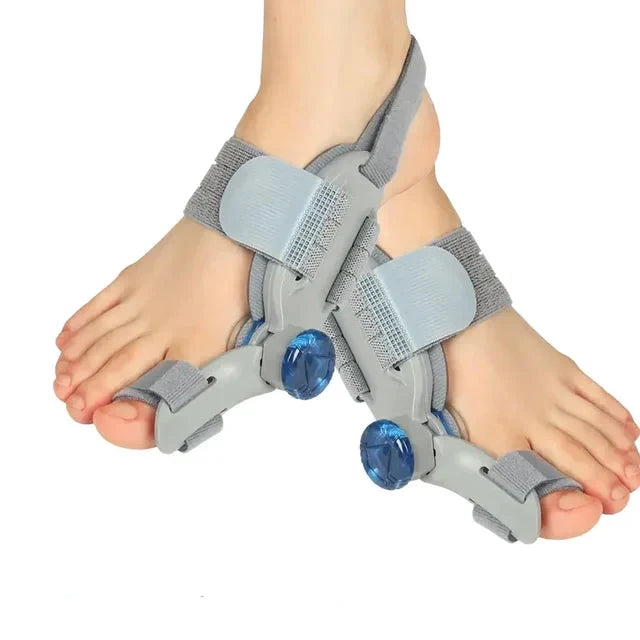 Unisex Hallux Valgus Zehenkorrektur Schiene. Verstellbar, zur aktiven Fußpflege und Schmerzlinderung.