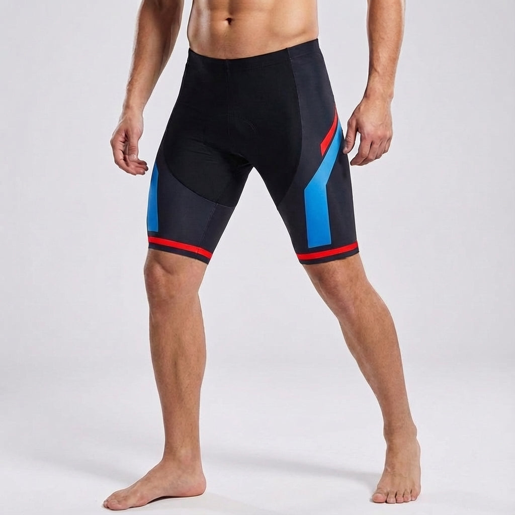 Sportliche Unisex Radhose Casey mit bequemer Passform und 9D Gelpolster für optimalen Radfahrkomfort.