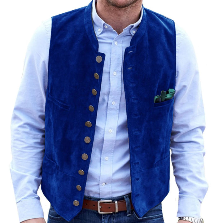 Moderne Herren Trachtenweste im traditionellen Look, perfekt für stilvolle Trachtenmode.