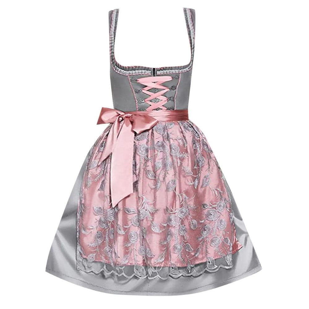 Elegantes bayerisches Damen Dirndl Rosita, traditionelles Trachtenkleid perfekt für Volksfeste.