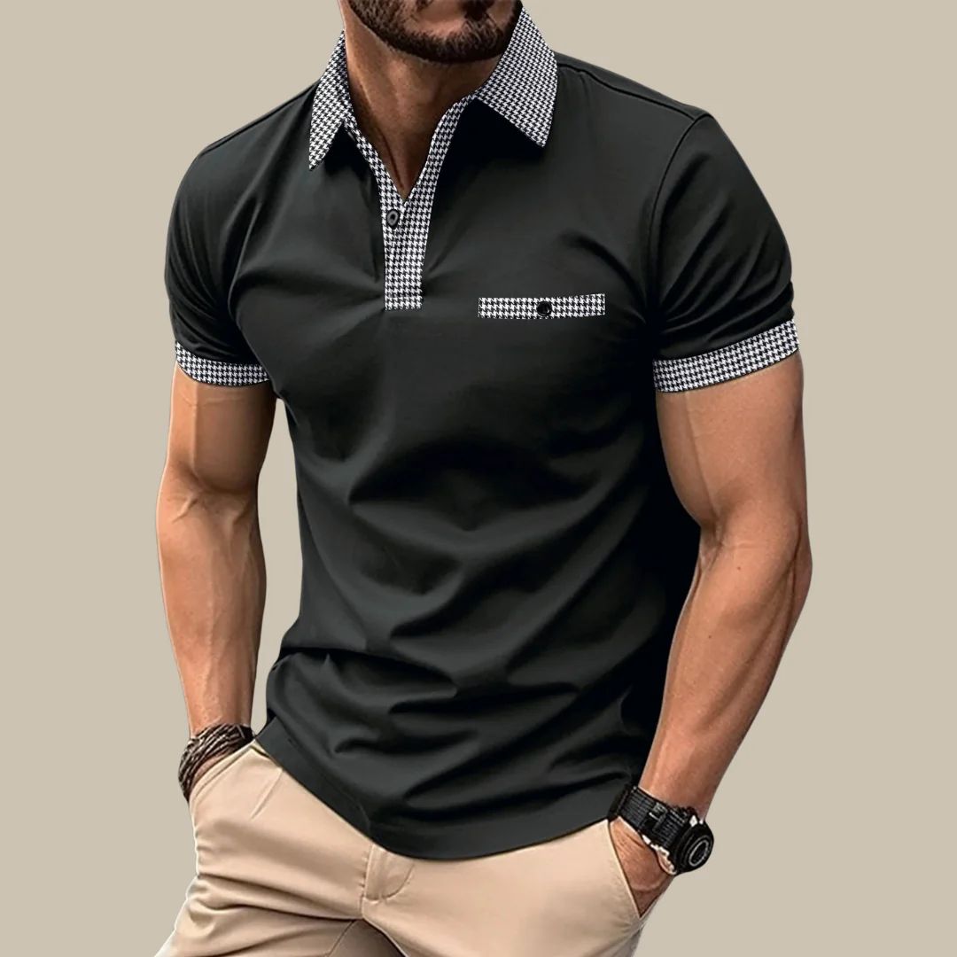 Vielseitiges Herren Poloshirt Alejandro für den Sommer. Bequeme Kurzarm-Freizeitmode für Alltag & Büro.