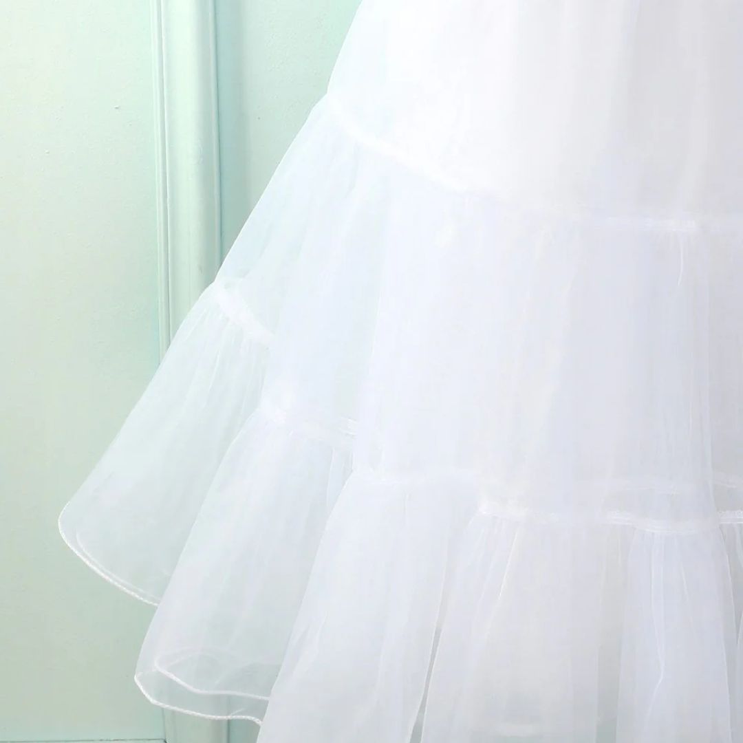 Moderner Damen Tüll Petticoat Rock für Fasching, Party und elegante Anlässe, sorgt für einen verspielten Stil.
