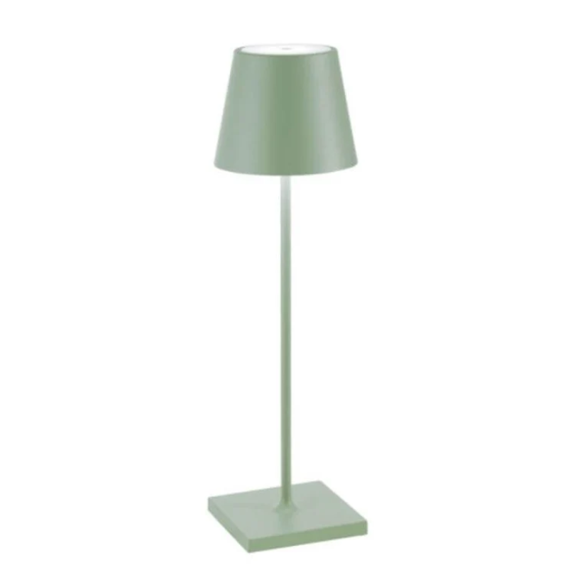 LumiFlex Schlafzimmerlampe: Moderne LED-Tischleuchte mit Touch-Helligkeit & Akku.