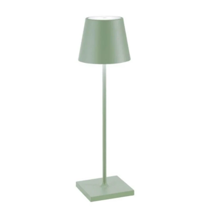 LumiFlex Schlafzimmerlampe: Moderne LED-Tischleuchte mit Touch-Helligkeit & Akku.