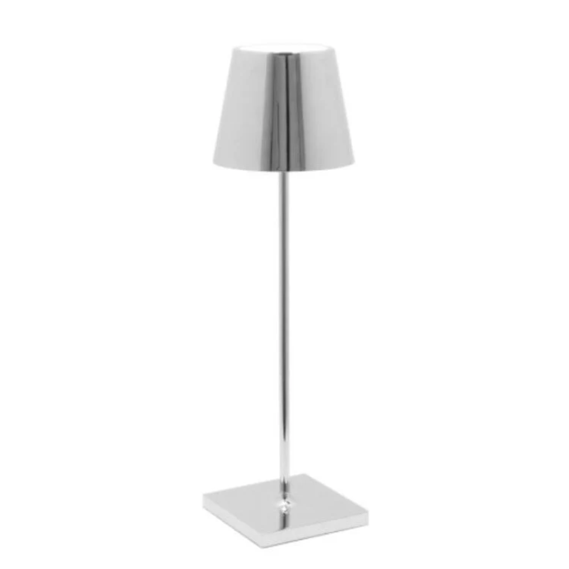 Elegante kabellose LED-Tischlampe LumiFlex mit Touch-Helligkeit für stimmungsvolle Beleuchtung.