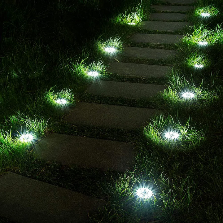 Nachhaltige Solar-Gartenbeleuchtung mit effizienter LED-Technik, wiederaufladbar, kabellos für Außenbereiche.