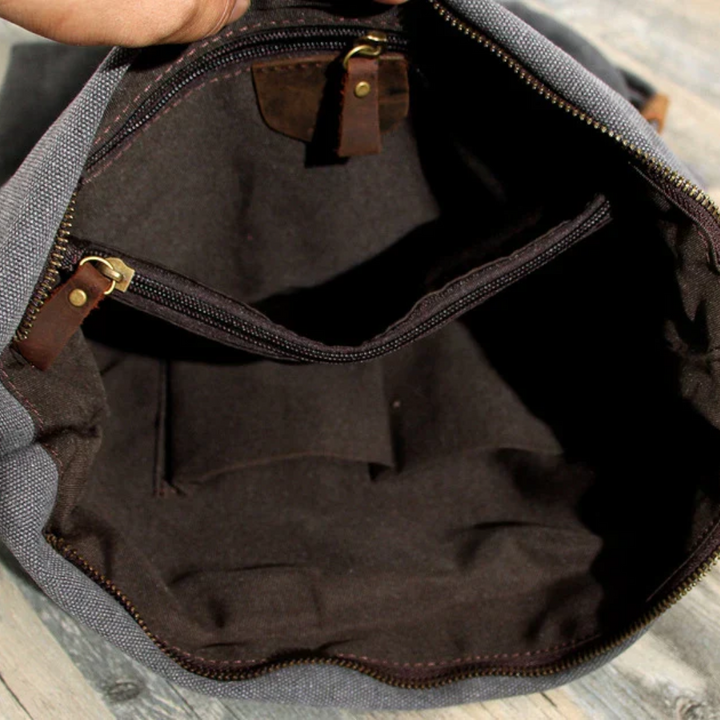 Komfortable SoftEase Unisex Schultertasche, weich & vielseitig, perfekter Alltagsbegleiter, mit Reißverschluss.