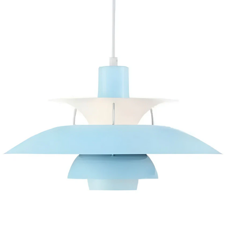 Lebendige bunte LED Pendelleuchte, moderne Akzentbeleuchtung für jeden Raum.