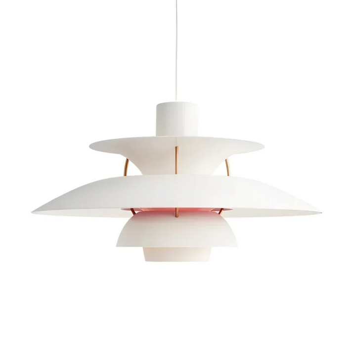 Energieeffiziente LED Pendellampe, modern, farbenfroh, für gemütliche Abende.