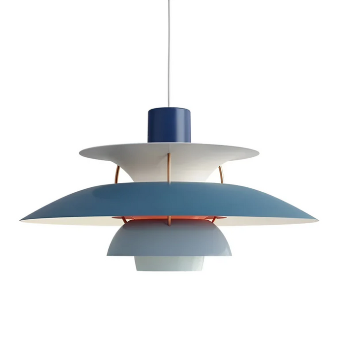 Stilvolle Designer LED Pendelleuchte, bunt, für eine einzigartige Innenbeleuchtung.