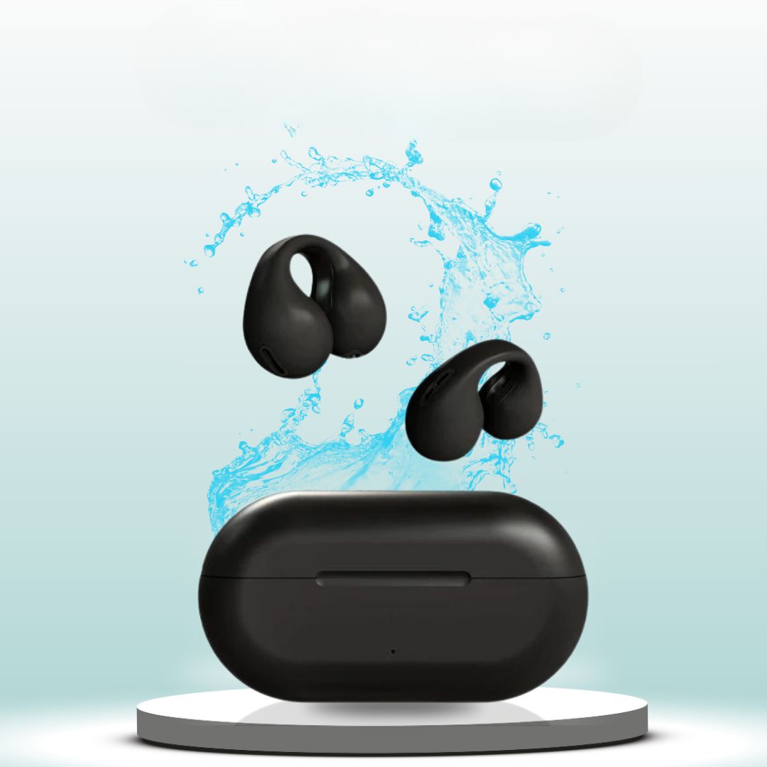 Bluetooth In-Ear Kopfhörer für Sport, Fitness & Laufen. Wasserdicht IPX7, sicherer Halt beim Training.