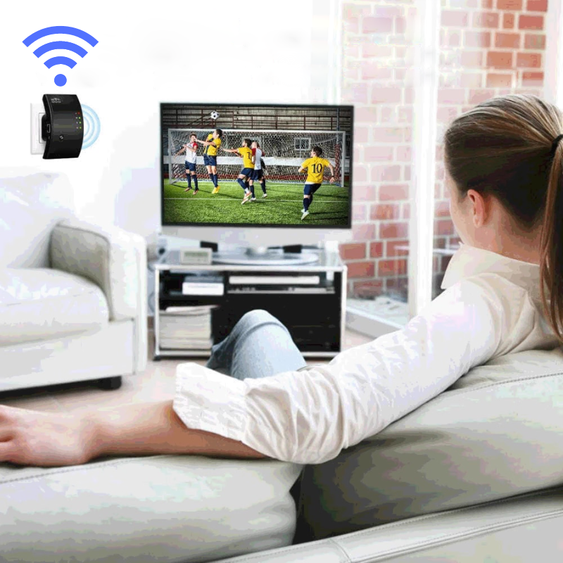 NetBlaze kabelloser WLAN-Verstärker für stabile Konnektivität, stärkere Signale & besseres Internet im ganzen Haus.
