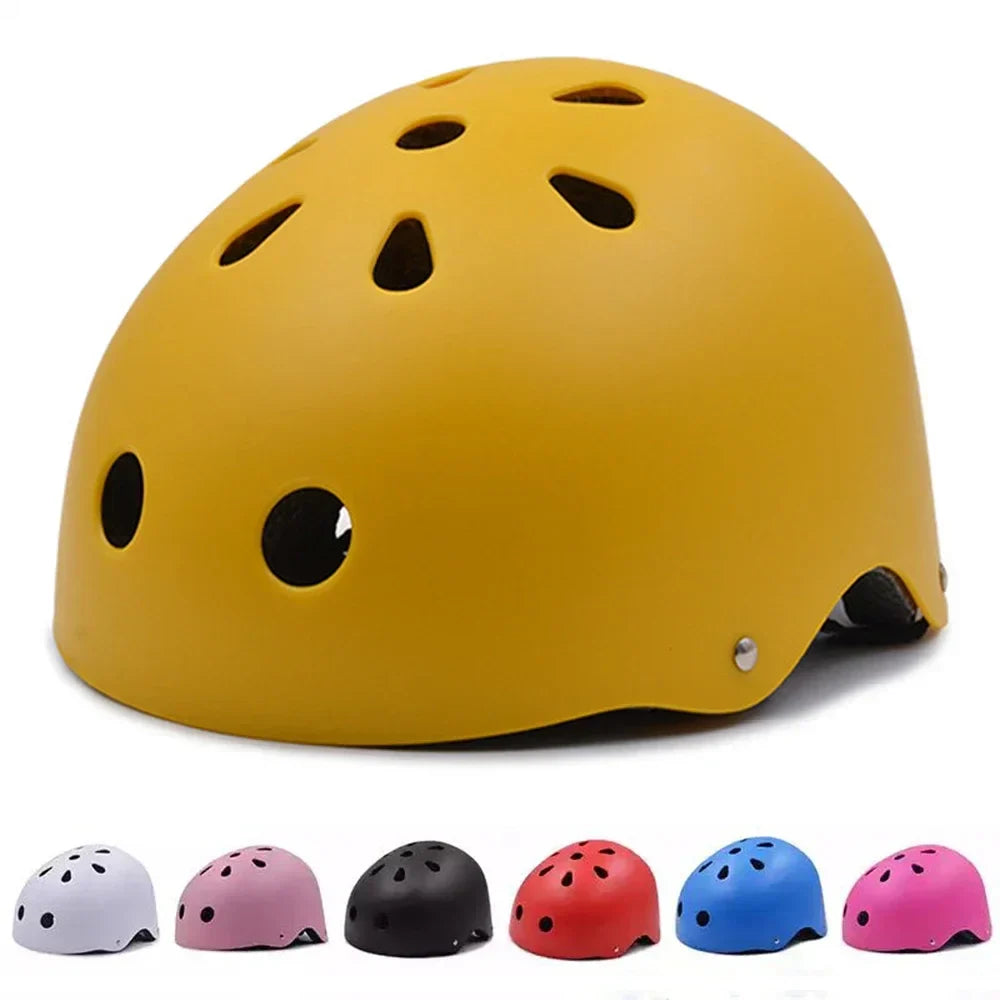 Robuster Schutzhelm für Kinder & Erwachsene. Perfekt für Fahrrad, Skate & Ski. Hohe Sicherheit im Outdoor-Sport.