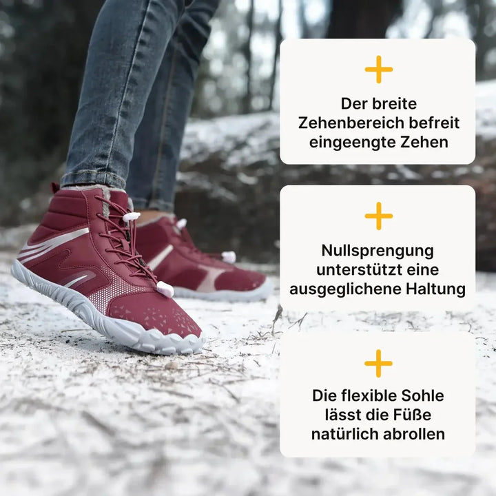 Seitenansicht in Rot