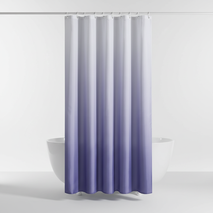AquaVeil Polyester Duschvorhang: Wasserabweisend, schützt vor Feuchtigkeit und ist stilvolles Badaccessoire.
