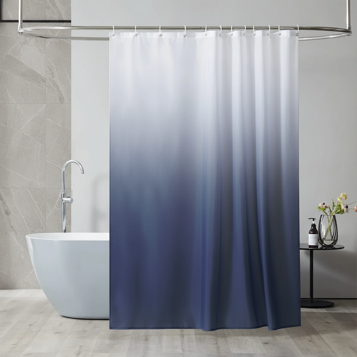 Verdickter Polyester Duschvorhang AquaVeil: Wasserabweisend, modern & stilvoll für Ihr Badezimmer.