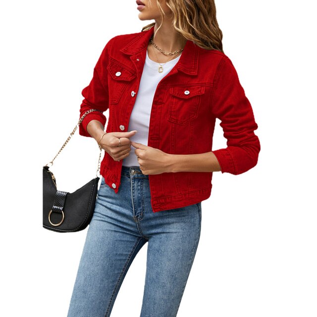 Moderne Damenjacke, locker geschnittene Übergangsjacke, bietet maximalen Komfort und stilvolle Vielseitigkeit.