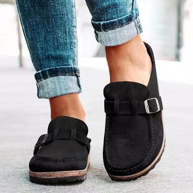 Orthopädische Damen-Schuhe mit haltungskorrigierender Sohle. Komfort für gesunde Füße.
