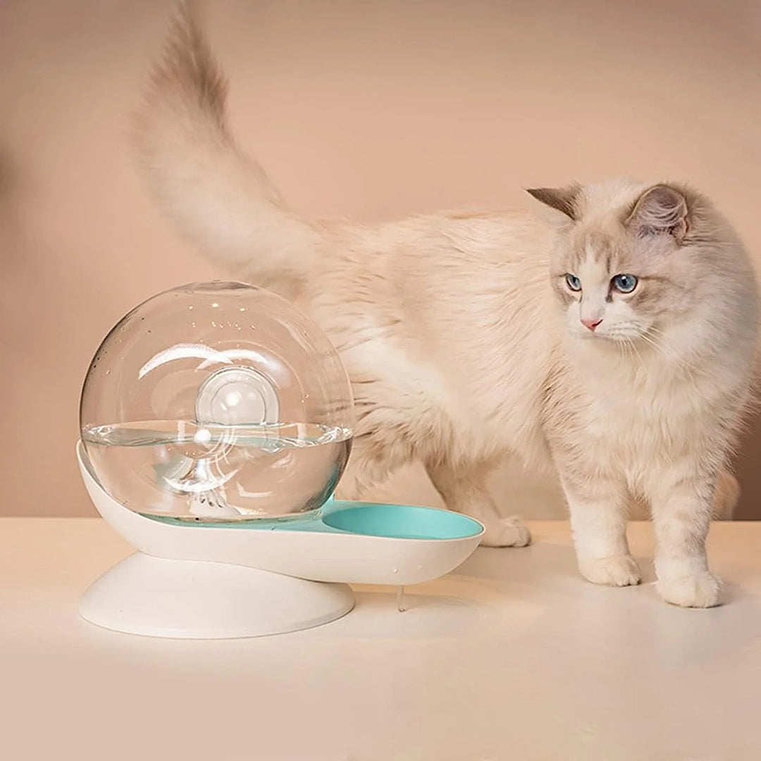 Haustier-Wasserbrunnen für frisches, fließendes Trinkwasser. Fördert Gesundheit & Wohlbefinden von Katzen und Hunden.