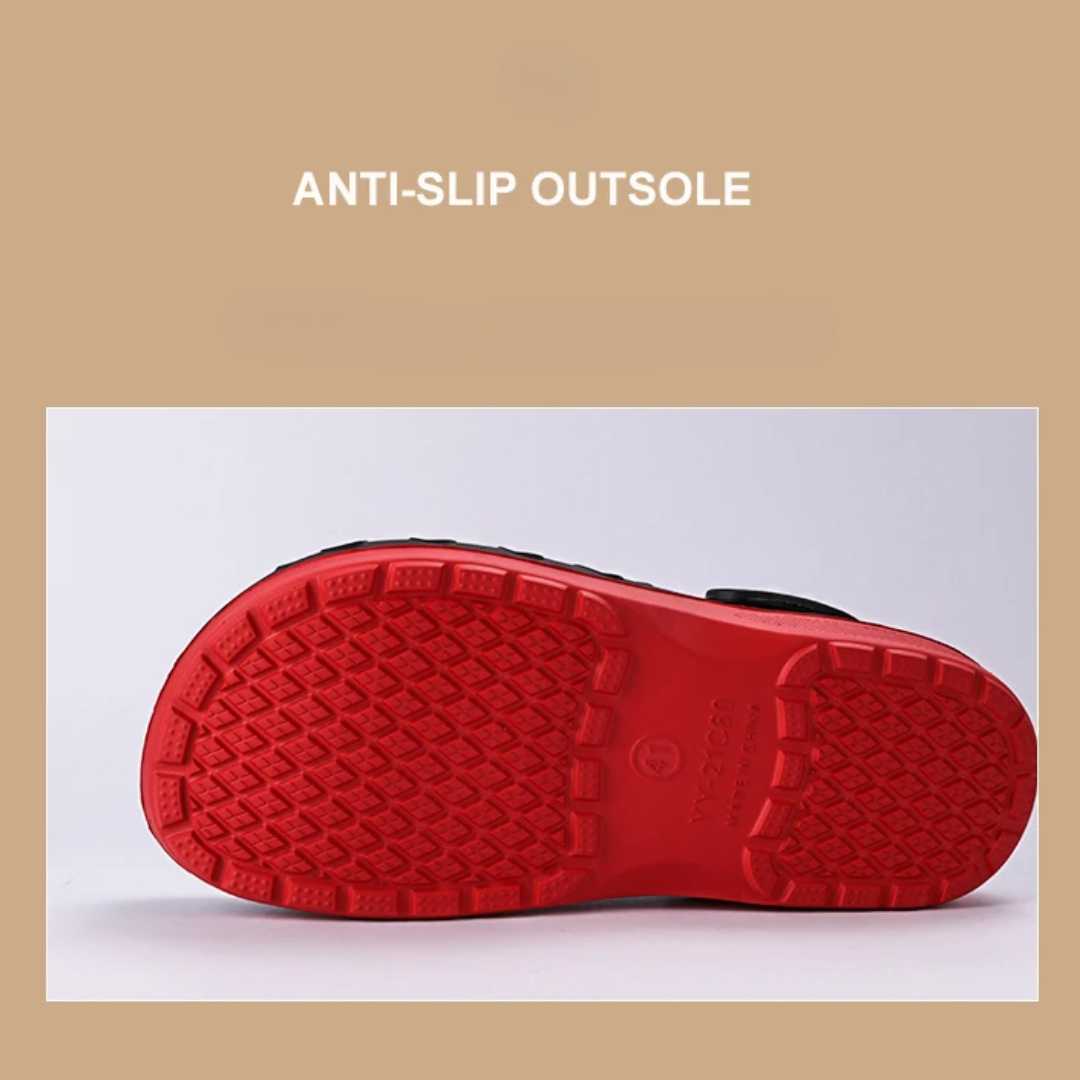 Antirutsch Kochschuhe für Damen und Herren, strapazierfähig und leicht zu reinigen, für Profi-Küchen.
