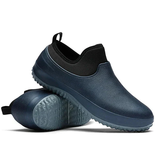 Moderne Lennart Slip-On Arbeitsschuhe, wasserdicht und leicht, bieten Komfort und Sicherheit für Herren und Damen.