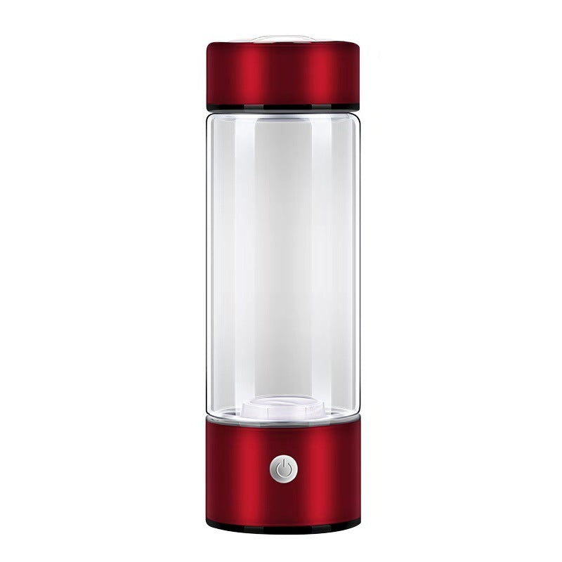 Robuste Borosilikatglas Wasserstoff-Flasche HydroPro. Einfach zu bedienen, für tägliche Wellness.