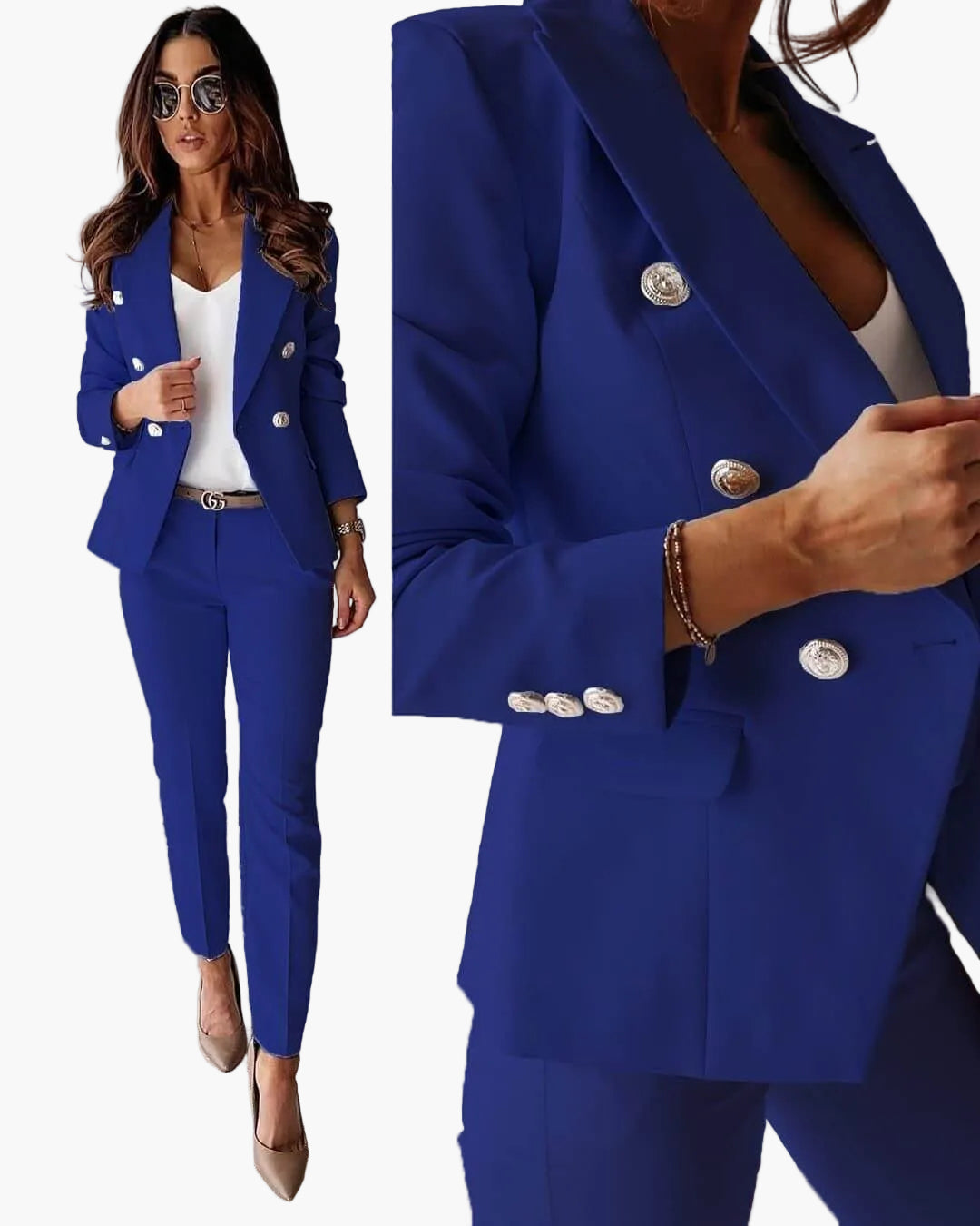 Vielseitiges Damen Business Anzug Set. Ideale Businesskleidung für Büro, Meetings & festliche Anlässe.