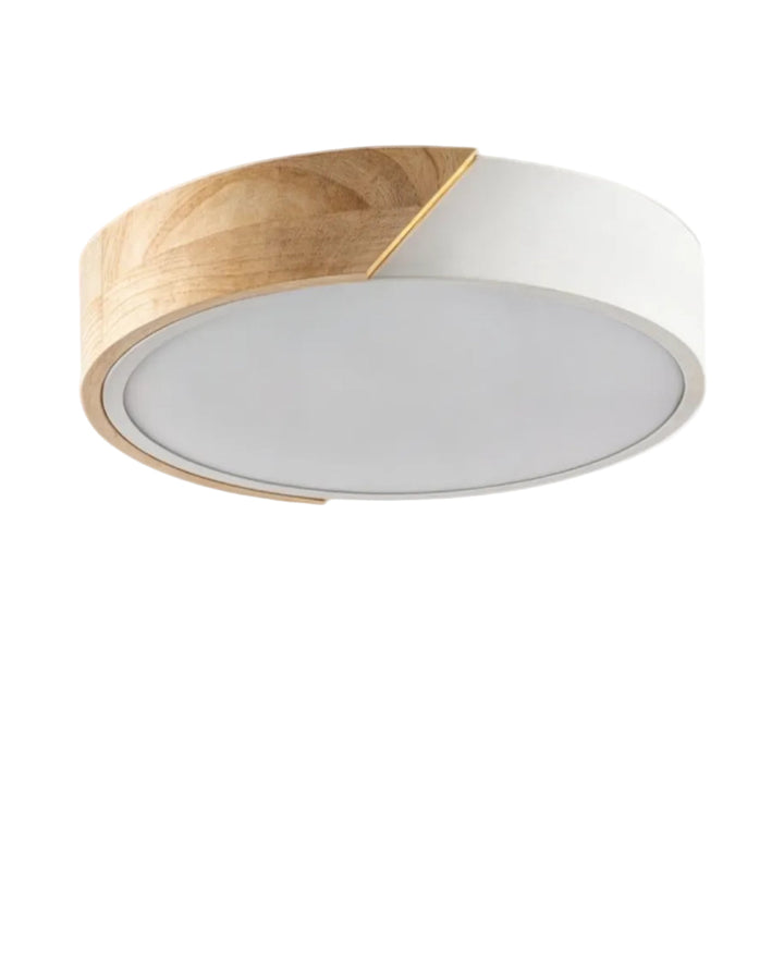Moderne LED-Deckenleuchte, dimmbar, für Wohnzimmer & Schlafzimmer; energieeffiziente Innenbeleuchtung.