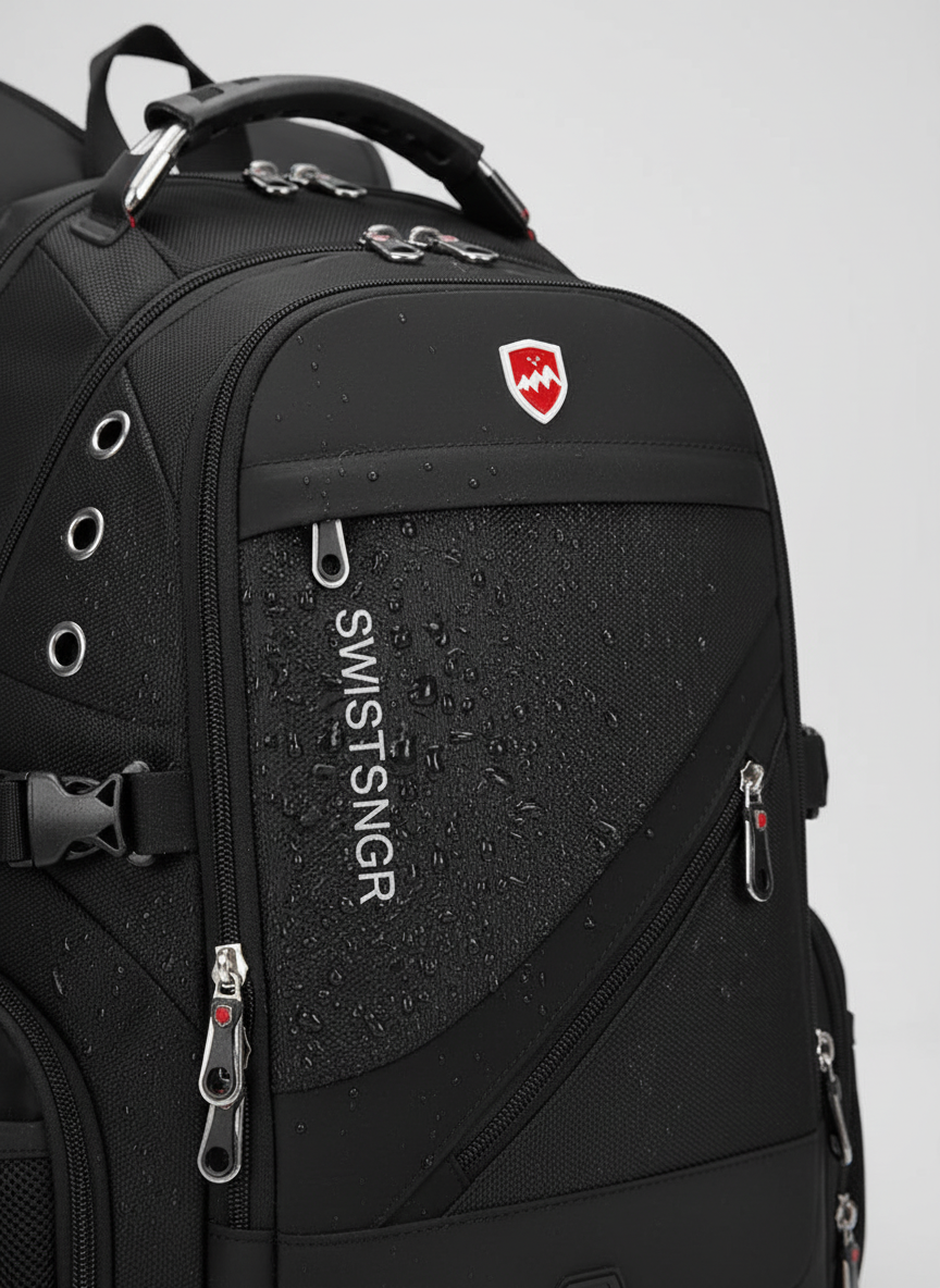 Sicherer Unisex-Rucksack AquaGuard im Tarnmuster, wasserdicht, großes Fassungsvermögen für alle Abenteuer.