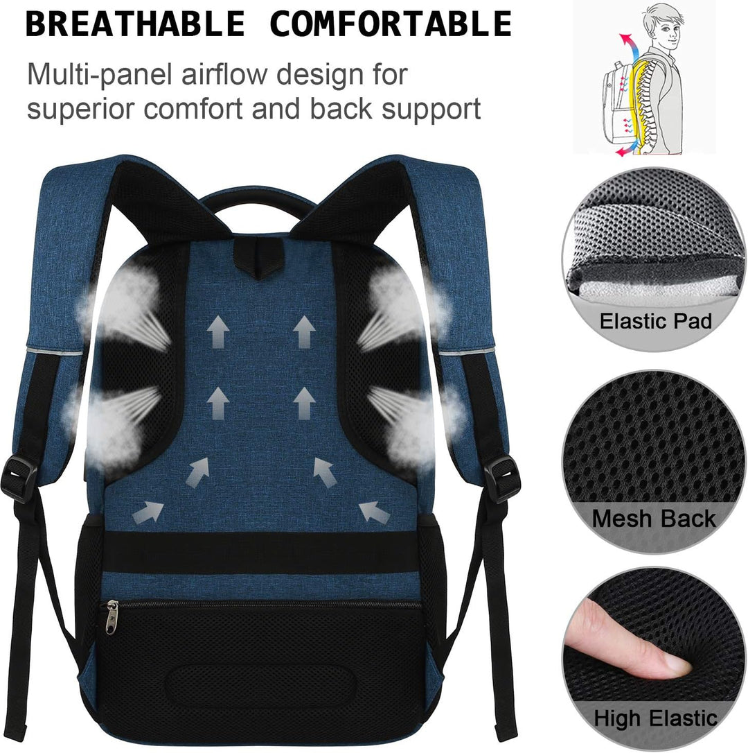 Großer Reiserucksack SmartBack, wasserdicht, viel Stauraum, mit Powerbank-Anschluss.