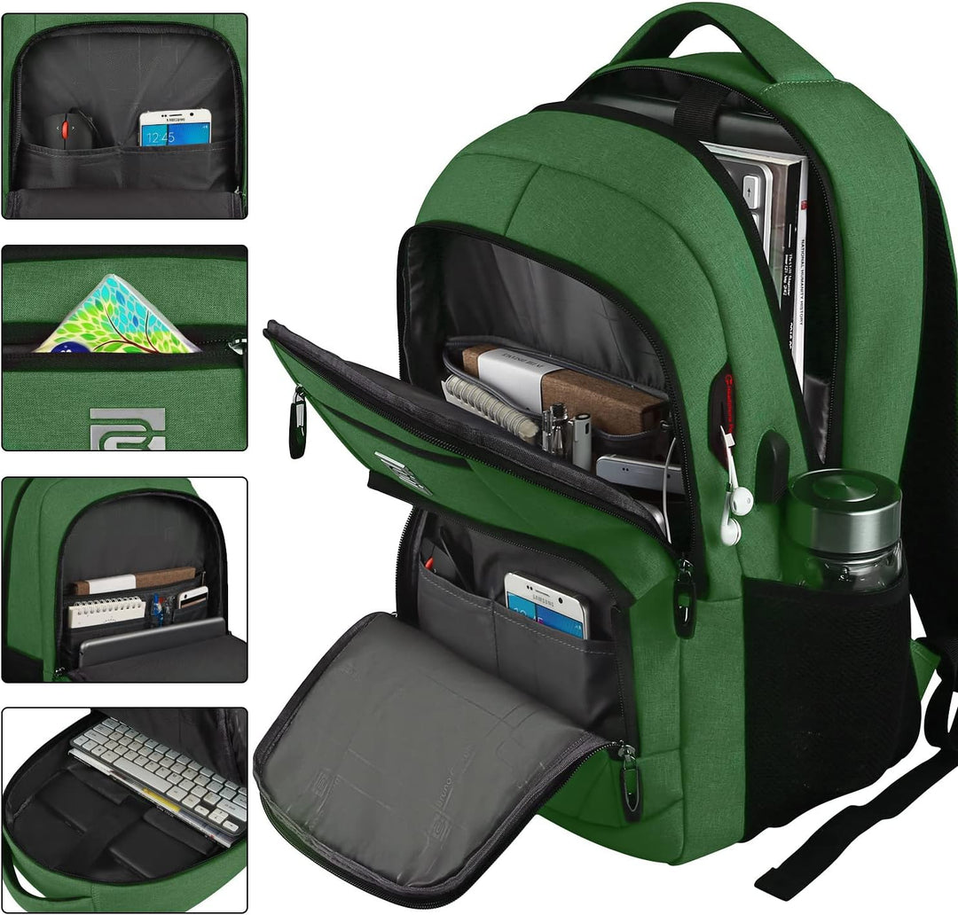 Business SmartBack Rucksack, wasserabweisend, mit USB-Anschluss für Ladekomfort.