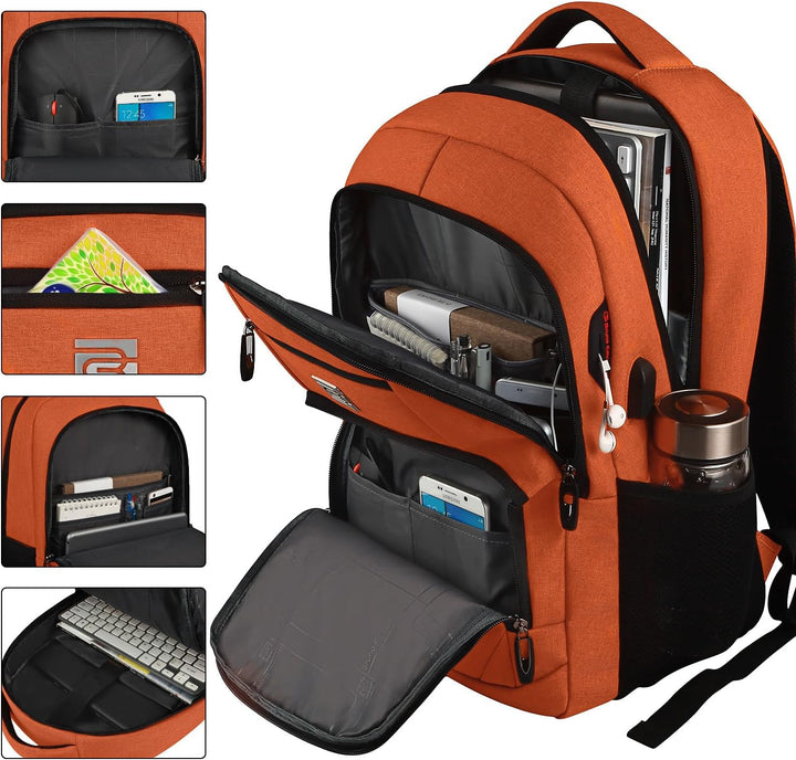 SmartBack: wasserdichter Rucksack für Damen & Herren, mit USB-Anschluss & Laptopfach.