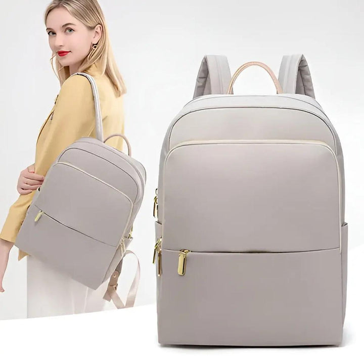Vielseitiger Damen Rucksack (verschiedene Ansicht), eleganter Begleiter für Business, Alltag & Freizeit.