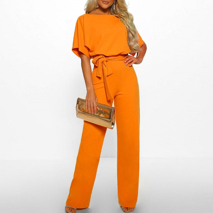 Moderner Damen Jumpsuit "Wolff" für Eleganz & Komfort. Bequemer Einteiler, ideal für Party, Freizeit & Abendmode.