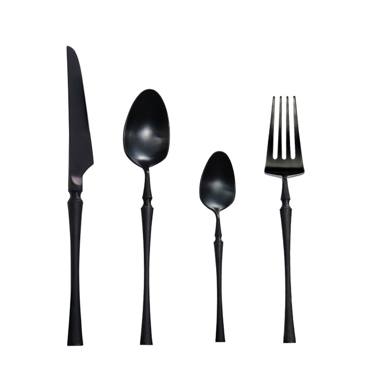 Edelstahl Essbesteck Set (24-teilig) als elegantes Geschenk für Küche, Tischkultur und besondere Anlässe.