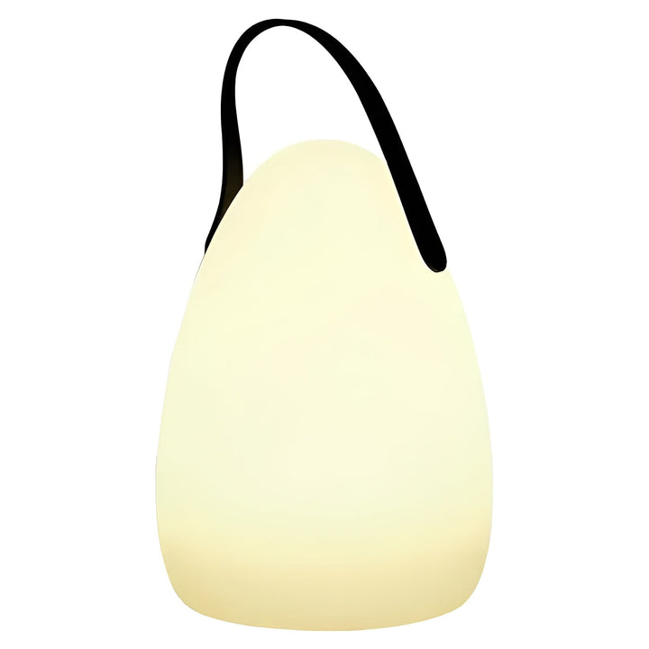 Vielseitige kabellose LED Tischlampe für drinnen & draußen, wasserdicht & wiederaufladbar.