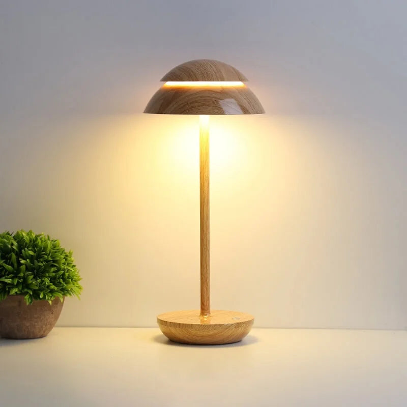 Hochwertige Design Tischleuchte mit LED-Technik. Modernes Accessoire für Wohnzimmer, Schlafzimmer & Büro-Deko.