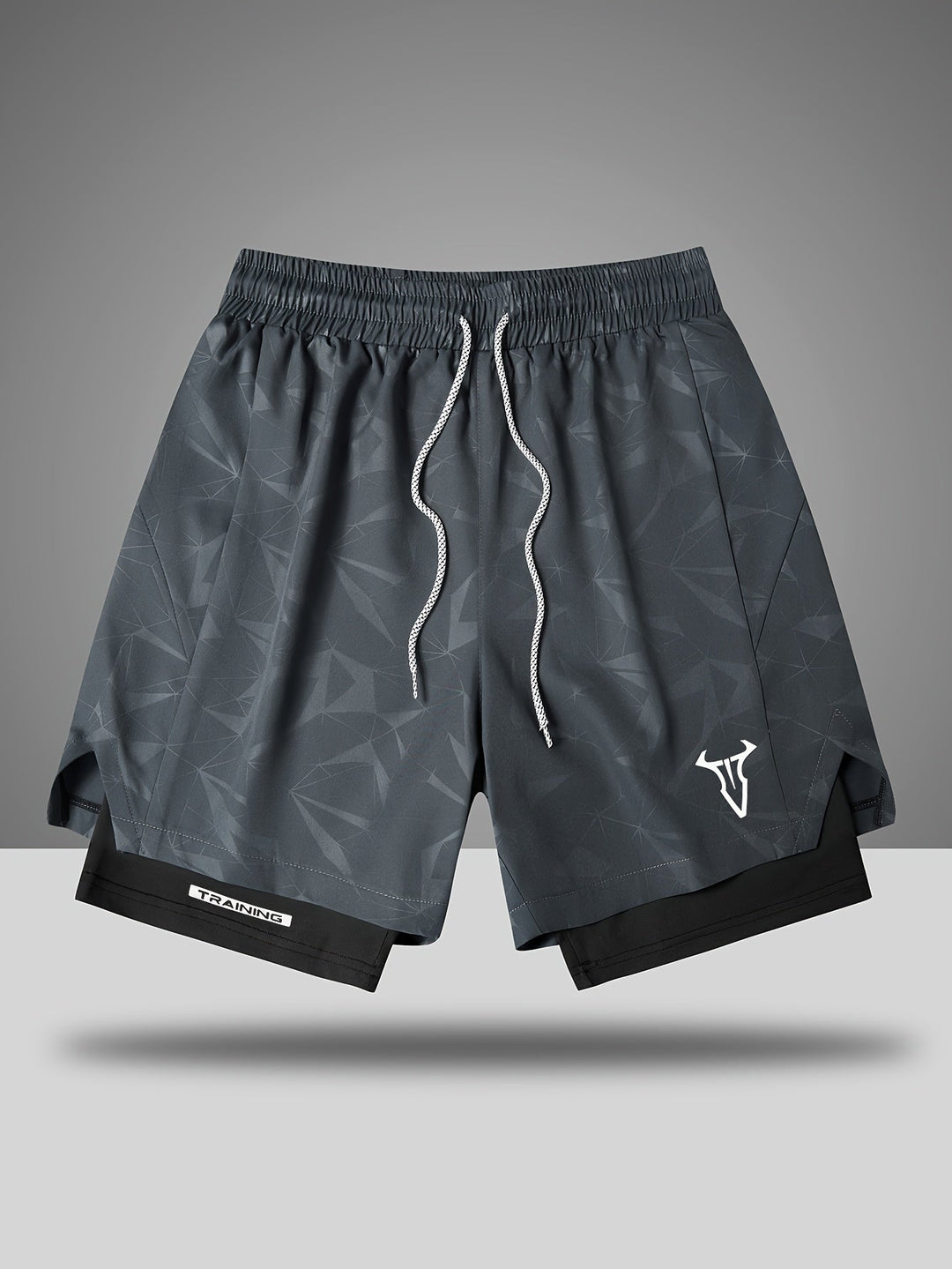Flexible Herren Sportshorts. Maximale Bewegungsfreiheit beim Training, Laufen und Workout. Sehr bequem.