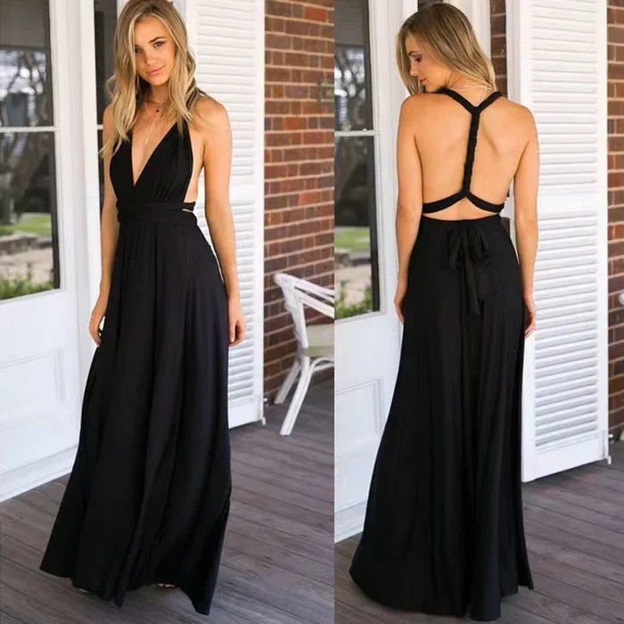 Damen Wickelkleid Isla mit schmeichelnder Silhouette. Elegantes Herbstkleid für Mode und Komfort.