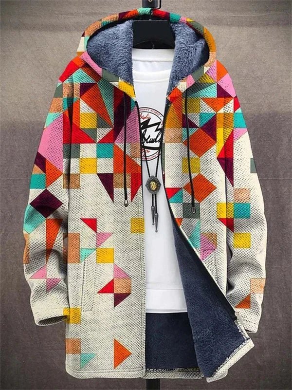Sportliche Herren-Sweatjacke mit Kapuze, ideal als Übergangsjacke für Casual-Look.