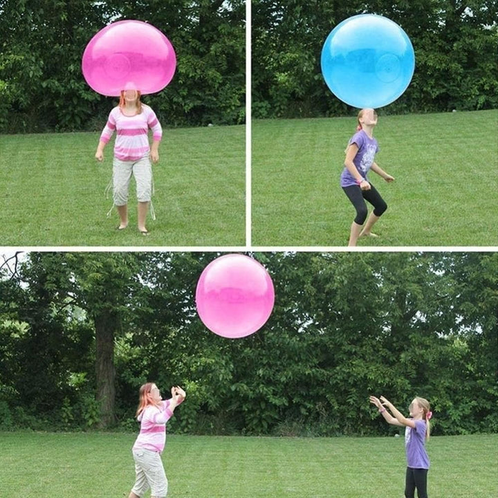 Unverwüstlicher Riesen-Spielball für Kinder, ideal für Outdoor- und Indoor-Spiel, dehnbares Aktivitäts-Spielzeug.