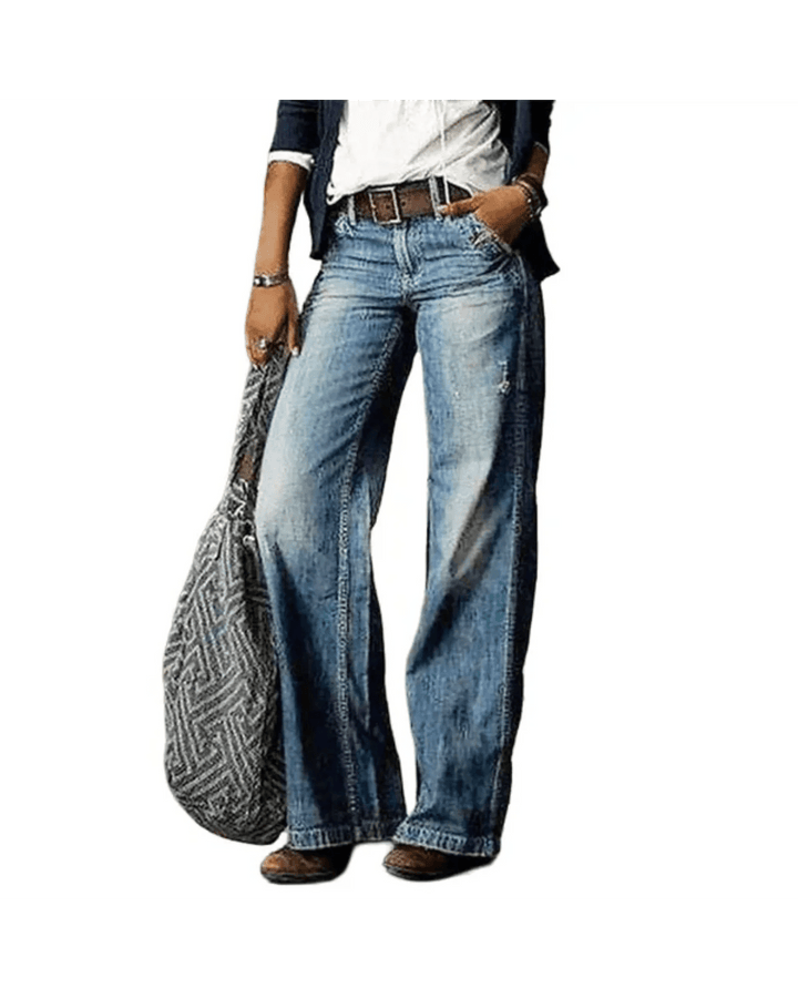 Stilvolle Damenhose mit bequemem Sitz, ideal als Bürohose oder Freizeithose. Sommerlich leicht und elegant.