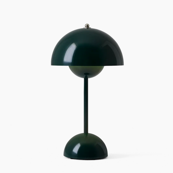 AuroraGlo LED-Tischlampe: kabellos, dimmbar, modern, ikonisch. Dekolampe für Ambientebeleuchtung.
