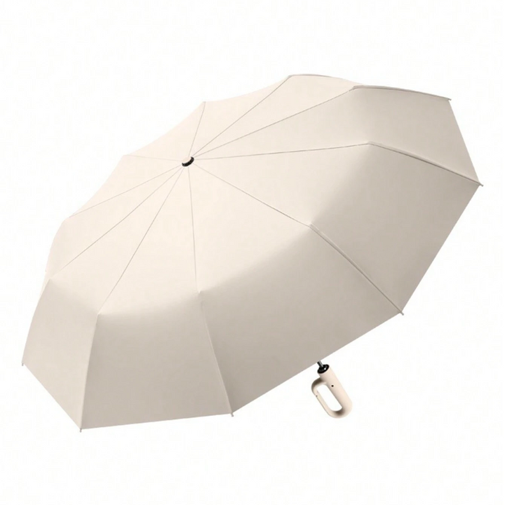 Faltbarer Regenschirm, automatisch, mit UV-Schutz und Reflektor, sicher bei jedem Wetter unterwegs.