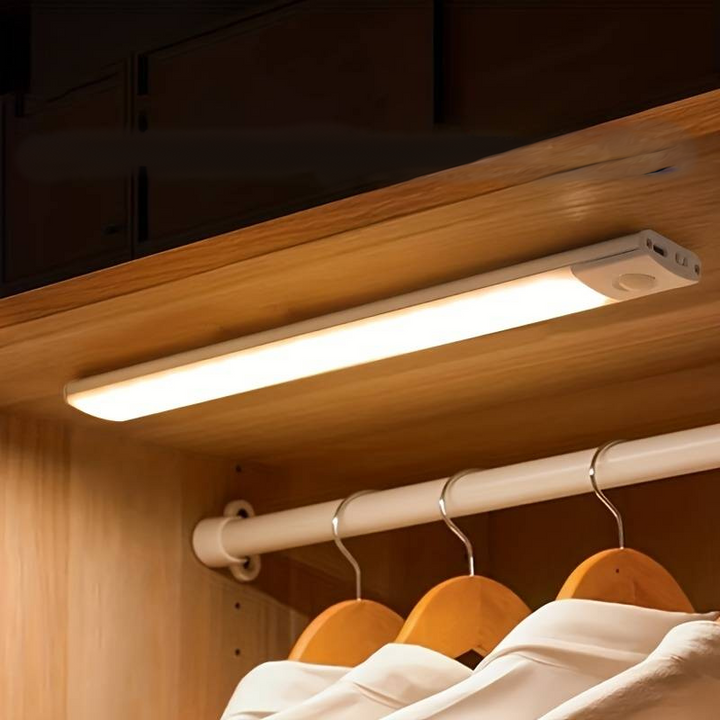 Intelligente kabellose LED Bewegungsmelderlampe, dimmbar, für Schrank & Küche.